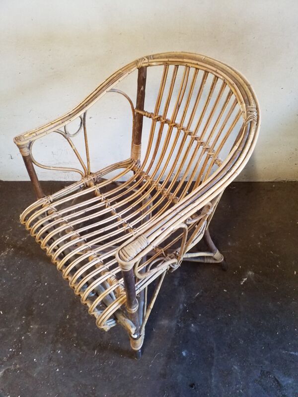fauteuil en rotin