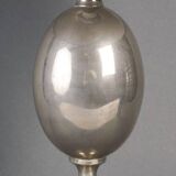 Lampe de table par l’artiste Philippe Barbier, XXème siècle.