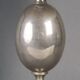 Lampe de table par l’artiste Philippe Barbier, XXème siècle.