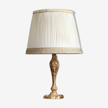 Brass table lamp