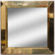 Brass mirror 1970 italy
