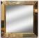 Brass mirror 1970 italy