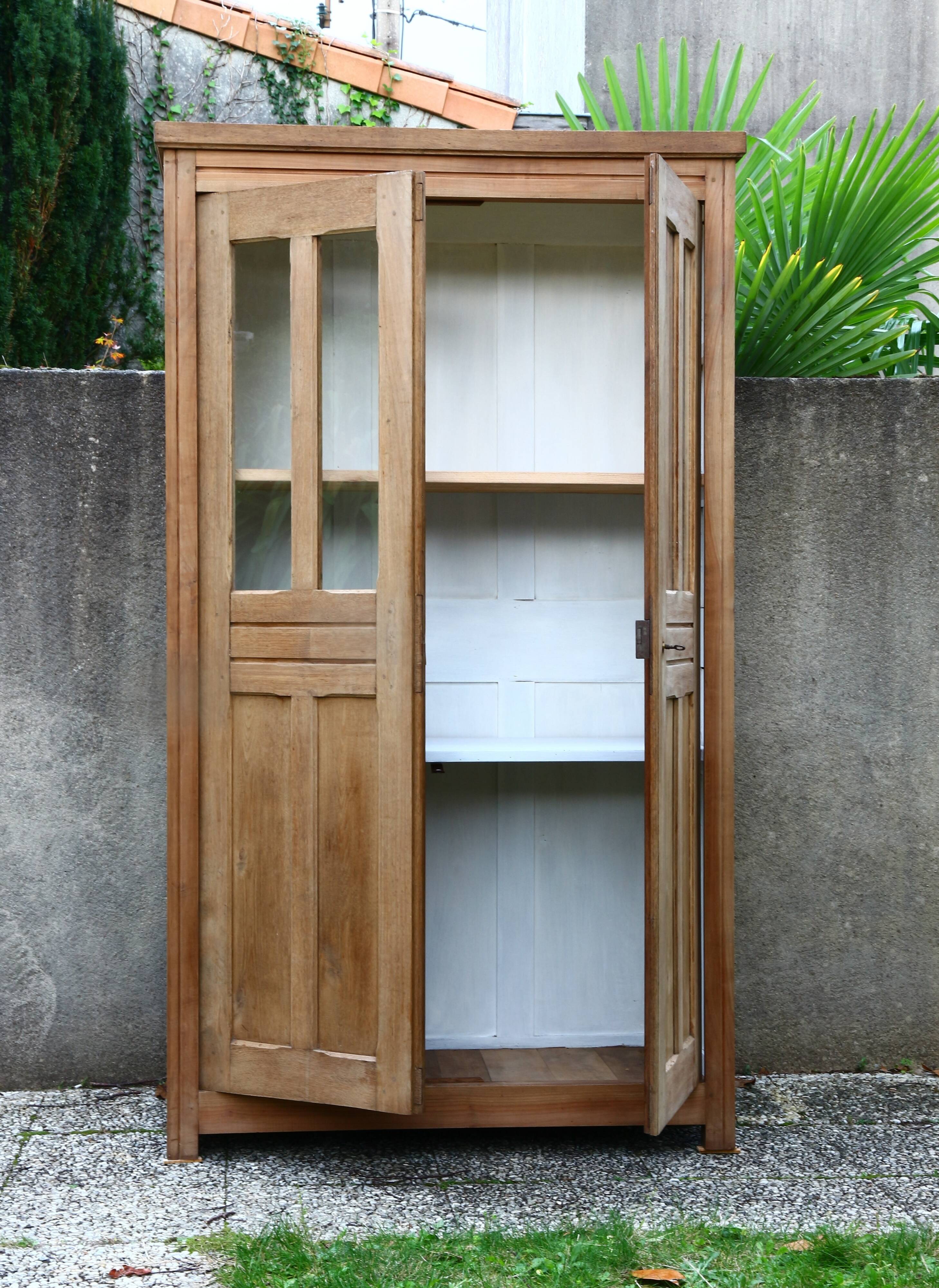 Vintage Parisian glass cabinet