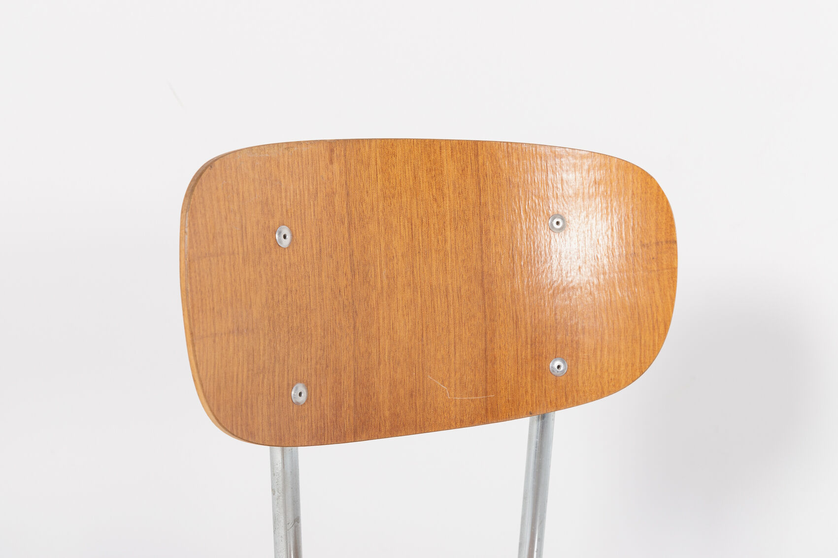 Set of 4 Danish school chairs from the 1960s