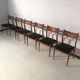 6 chaises vintage des années 60