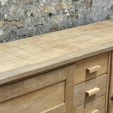 Buffet Very René Gabriel - Raw Oak - Reconstruction Furniture - Year