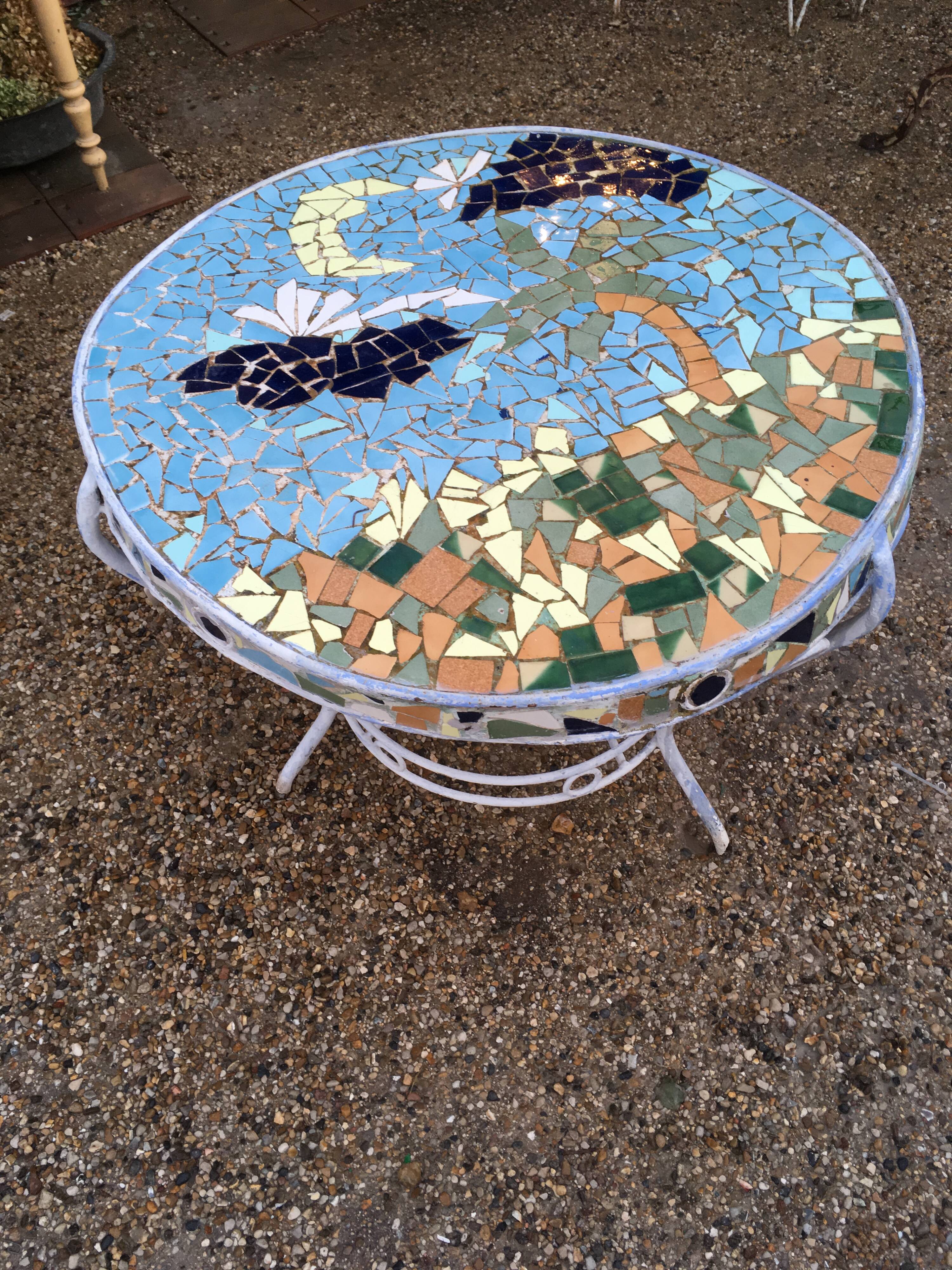 Menorca mosaic coffee table