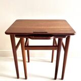 Tables gigogne de Kurt Ostervig pour Jason Mobler 1960