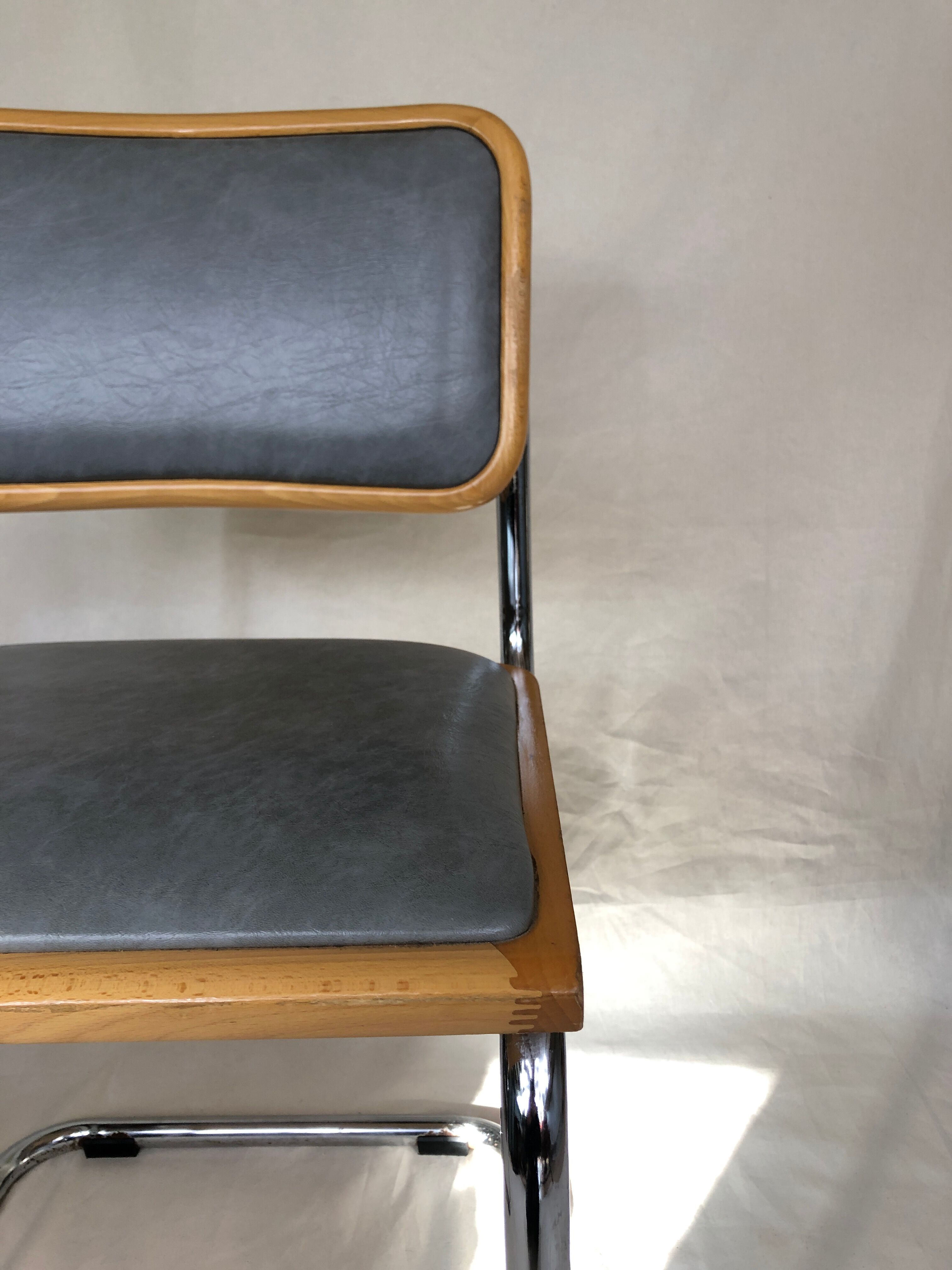 Pair of chairs b32 Marcel Breuer Made in Italy