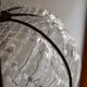 Paire de suspensions en verre soufflé de Murano