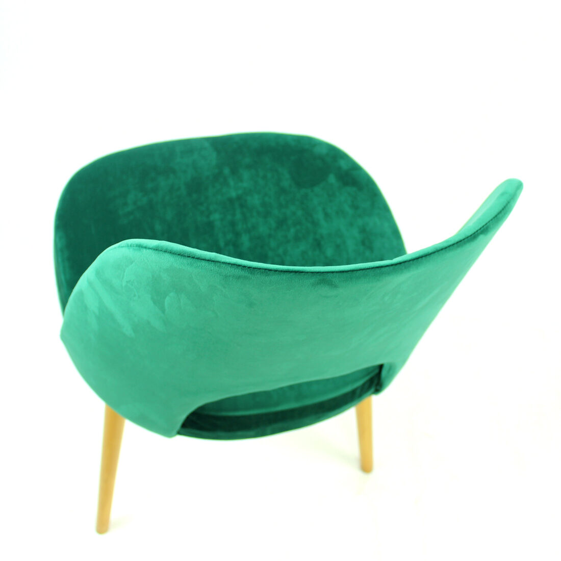 Dining Chairs By Oswald Haerdtl In Velvet For Ton, Czechoslovakia 1950s, Set Of 4