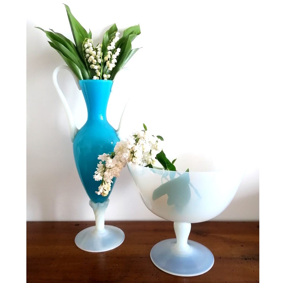 Medici vase in opaline