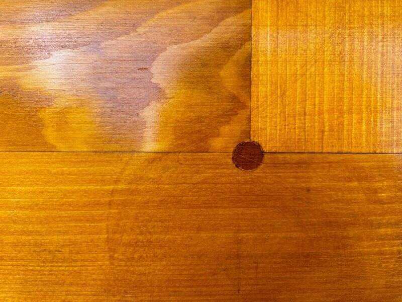 Wooden Quatour Table attributed to Carlo Scarpa for Gavina, Italy, 1973