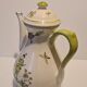 Longchamp ceramic coffee maker grotesques decorations