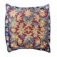Hand-embroidered cushion cover from Kashmir, Mughal floral pattern 40 x 40 cm