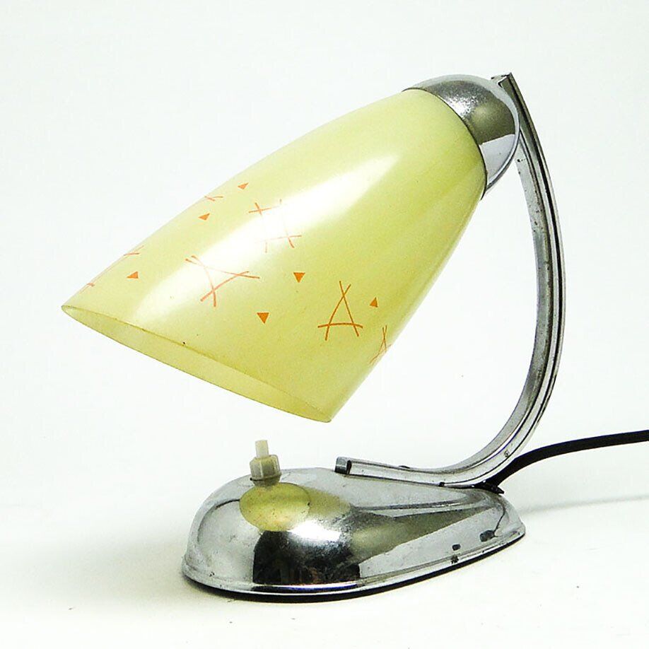 Lampe de nuit par J. Hurka, Napako, Tchécoslovaquie, années 1960.