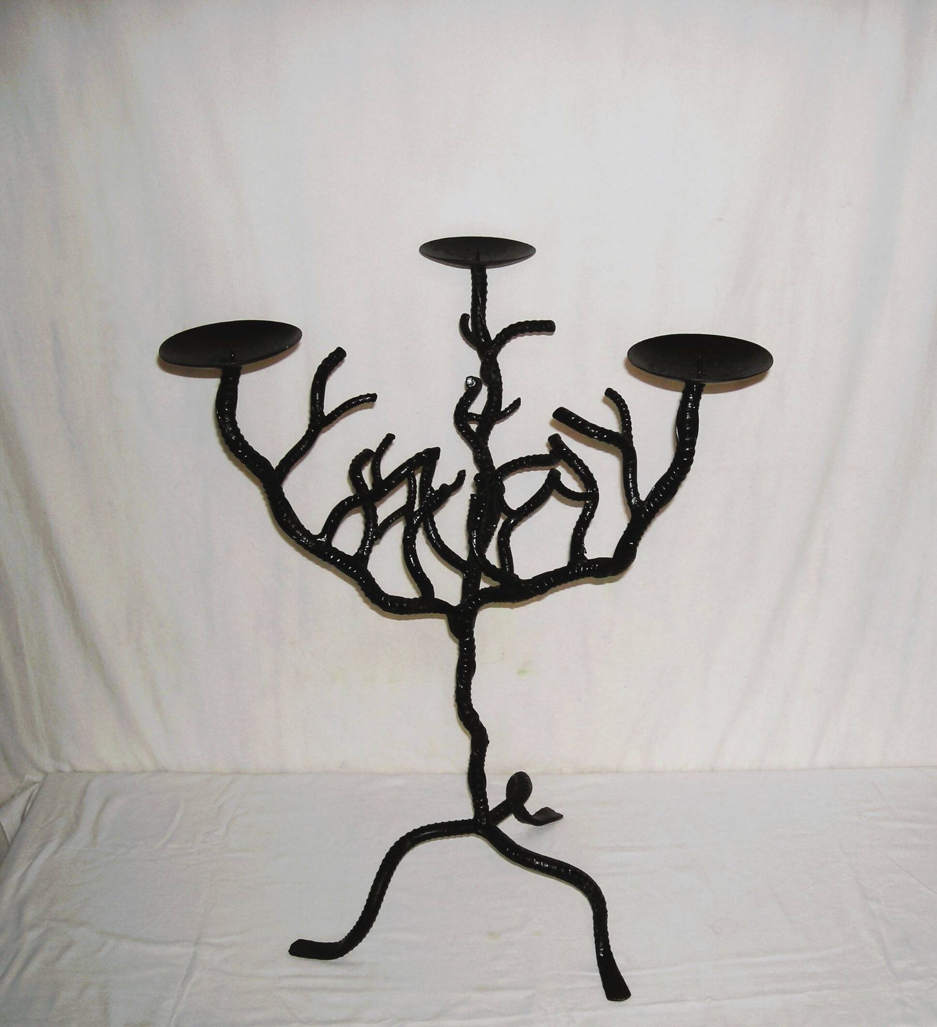 1960s tripod candelabrum