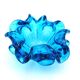 Sculptural Coupe Murano — "Bullicante" Aquamarine Blue — 1950