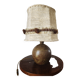 Pyrite stone lamp by Guy Baudat from the 1970s.