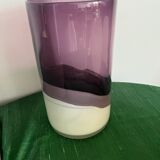 Large contemporary scroll vase