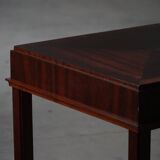 Mid-20th century mahogany writing desk by a Danish cabinetmaker, 1950s.