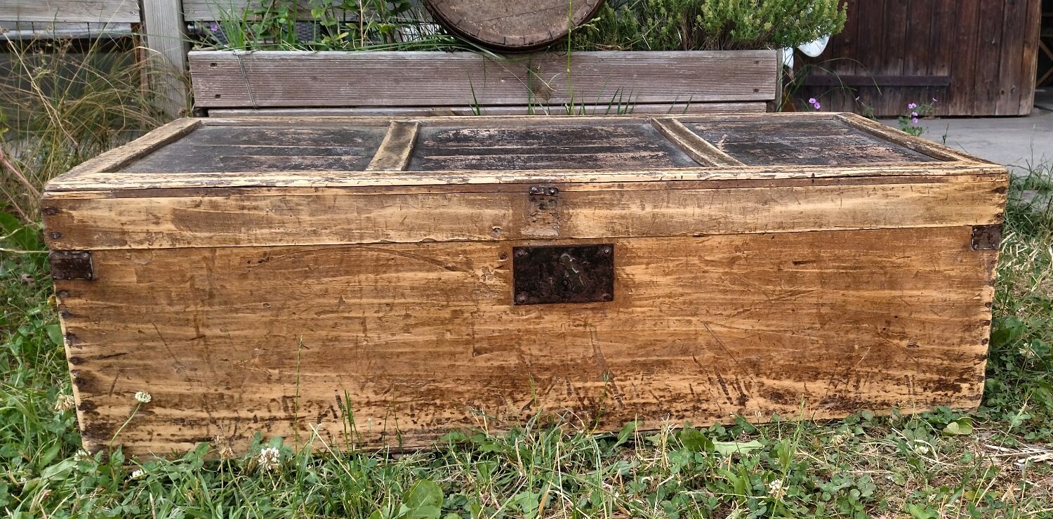 Wooden chest
