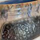 Vintage Barbotine Planter Cache-Pot