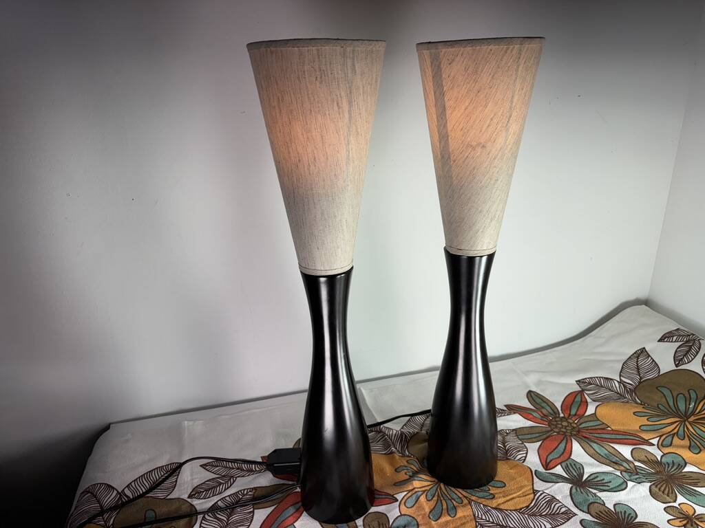 Vintage lamps 1980 made in Italy