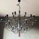 Chandelier light fixture Gino Sarfatti for Arteluce model 2097/30