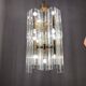 Mid-century architectural chandelier sciolari