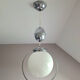 Vintage ball chandelier, antique light fixture, pendant light.