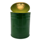 Vintage Green Tin Can Lamp, Ad Van Berlo, Vrieland Design, 1980s
