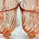 Rosaline Luminarc wine glasses