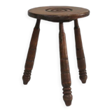 Brutalist stool ca.1960