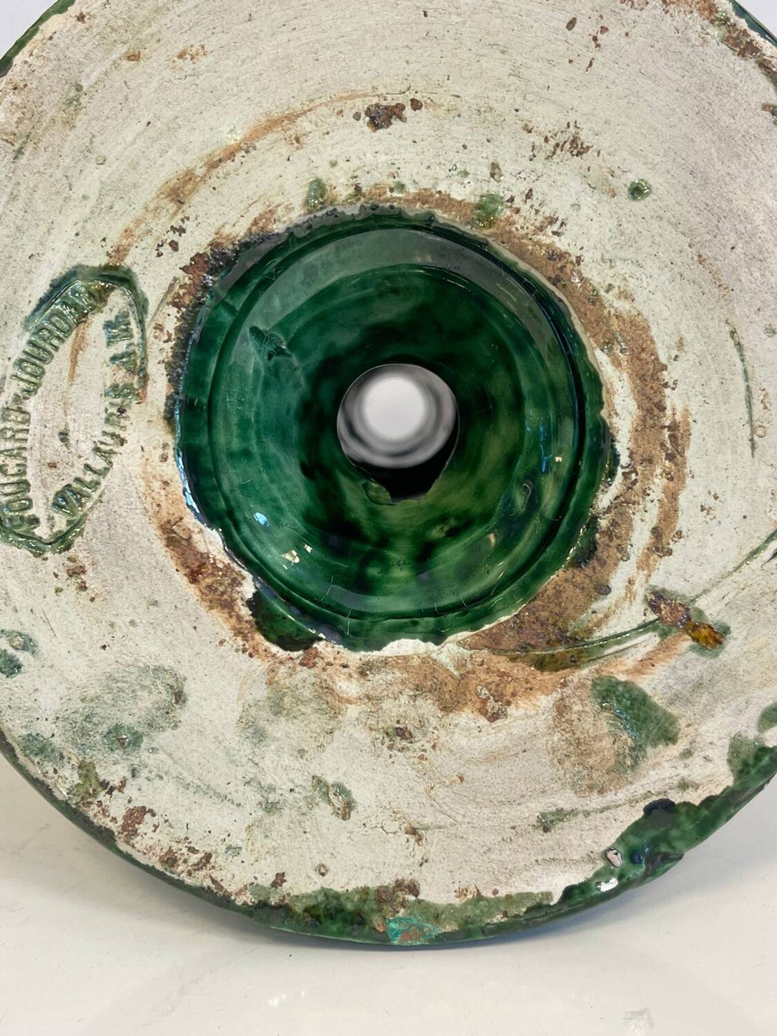 Ceramic candle holder 1960