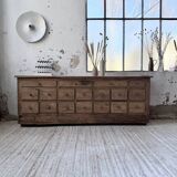 1950s workshop furniture in pine