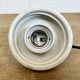 Vintage White Porcelain Pendant Light, 1970s