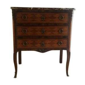 Commode en marqueterie - style