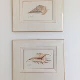 Watercolor signed Romey