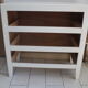 Commode vintage blanc cassé