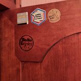 Large solid cherry cabinet Tricoire