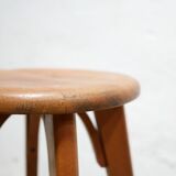 Vintage wooden bar stool by Stella Editions