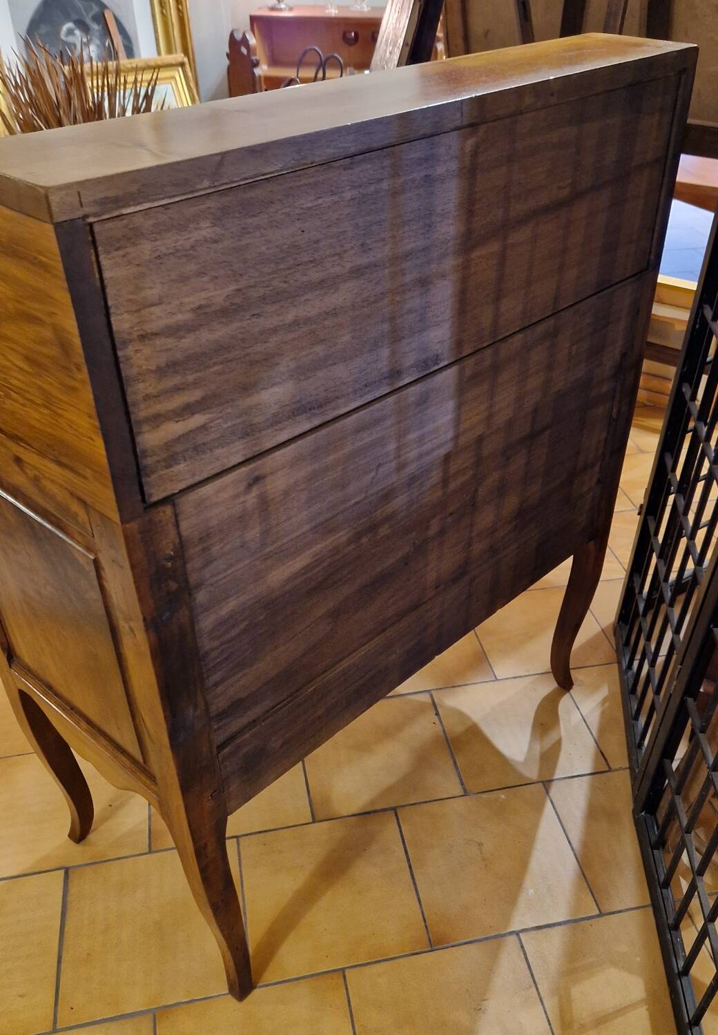 Walnut secretary slope desk