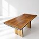 Handcrafted solid oak table