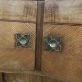 Italian marquetry bedside table