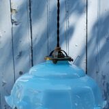 Suspension en opaline blue