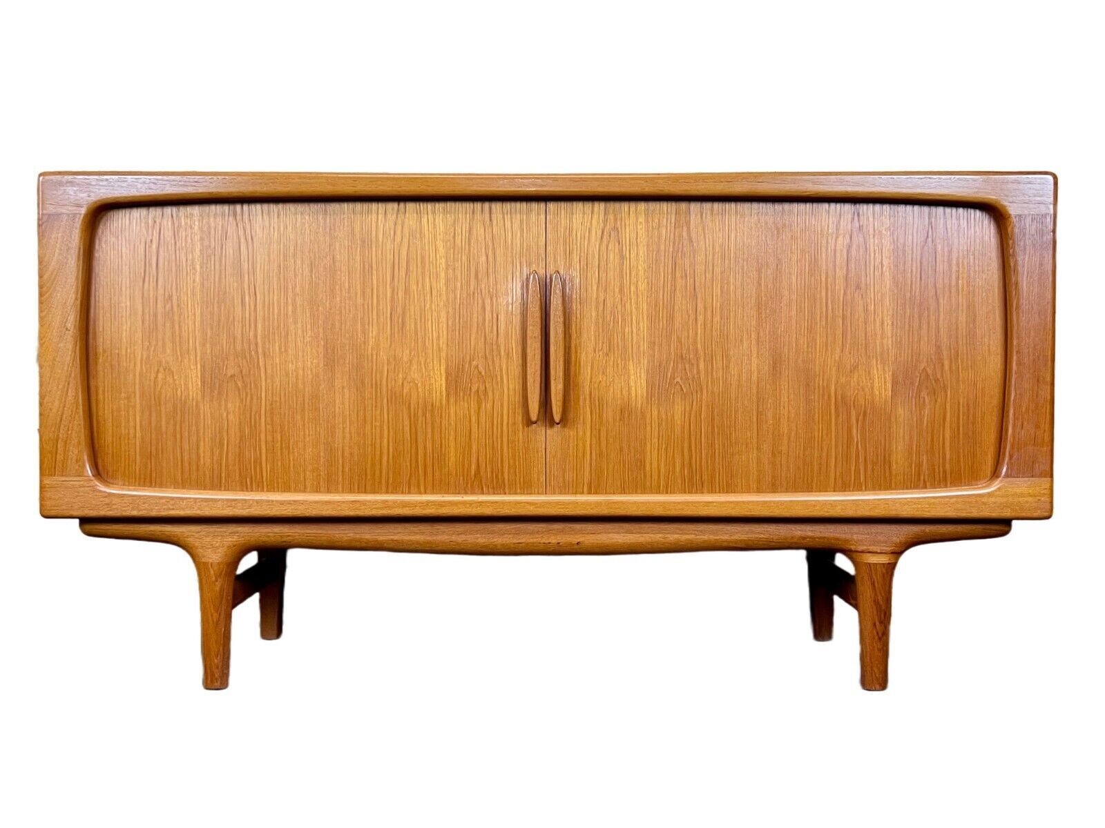 60s 70s Teak Sideboard Credenza by Johannes Andersen for Silkeborg CFC
