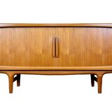 60s 70s Teak Sideboard Credenza by Johannes Andersen for Silkeborg CFC