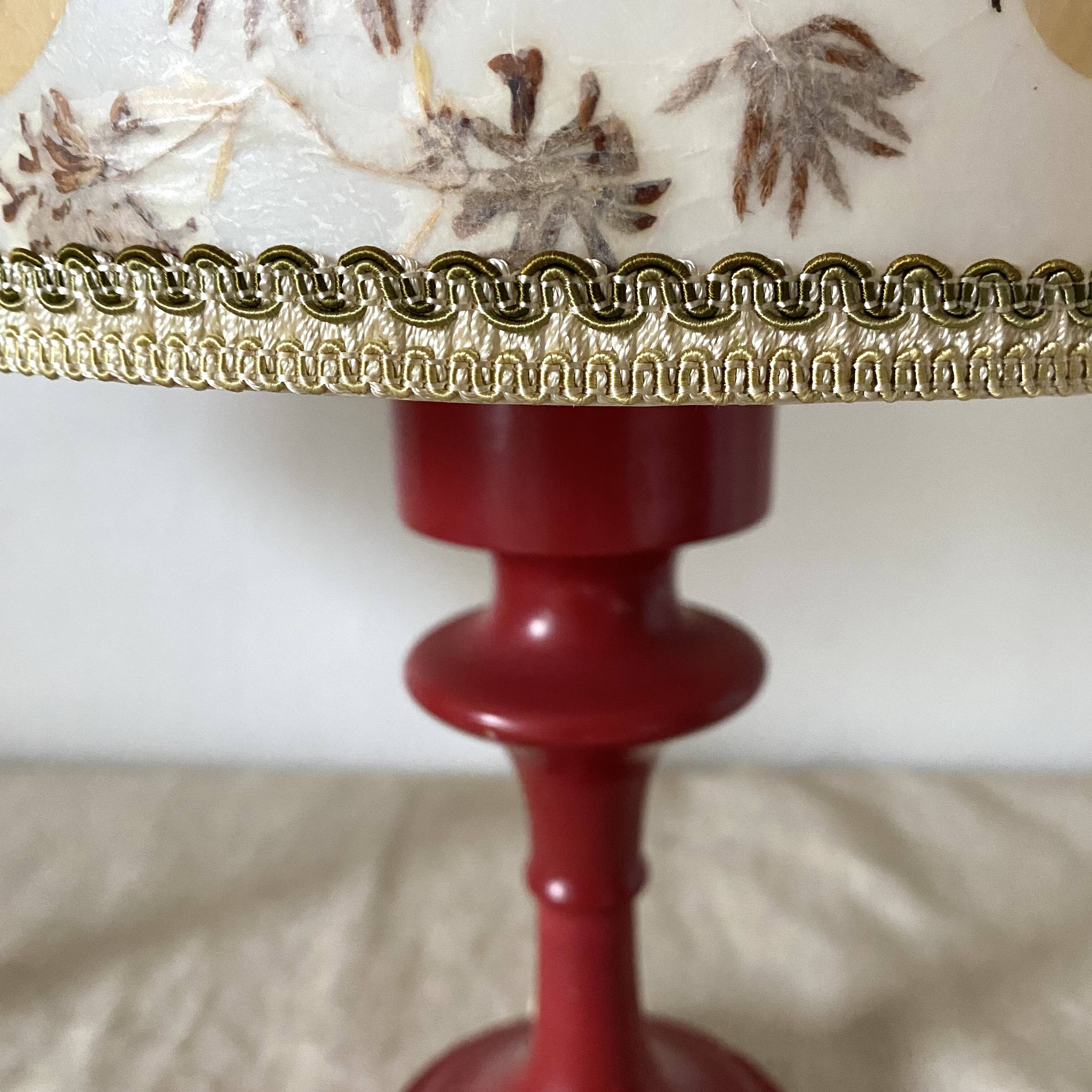 Pair of vintage bedside lamps