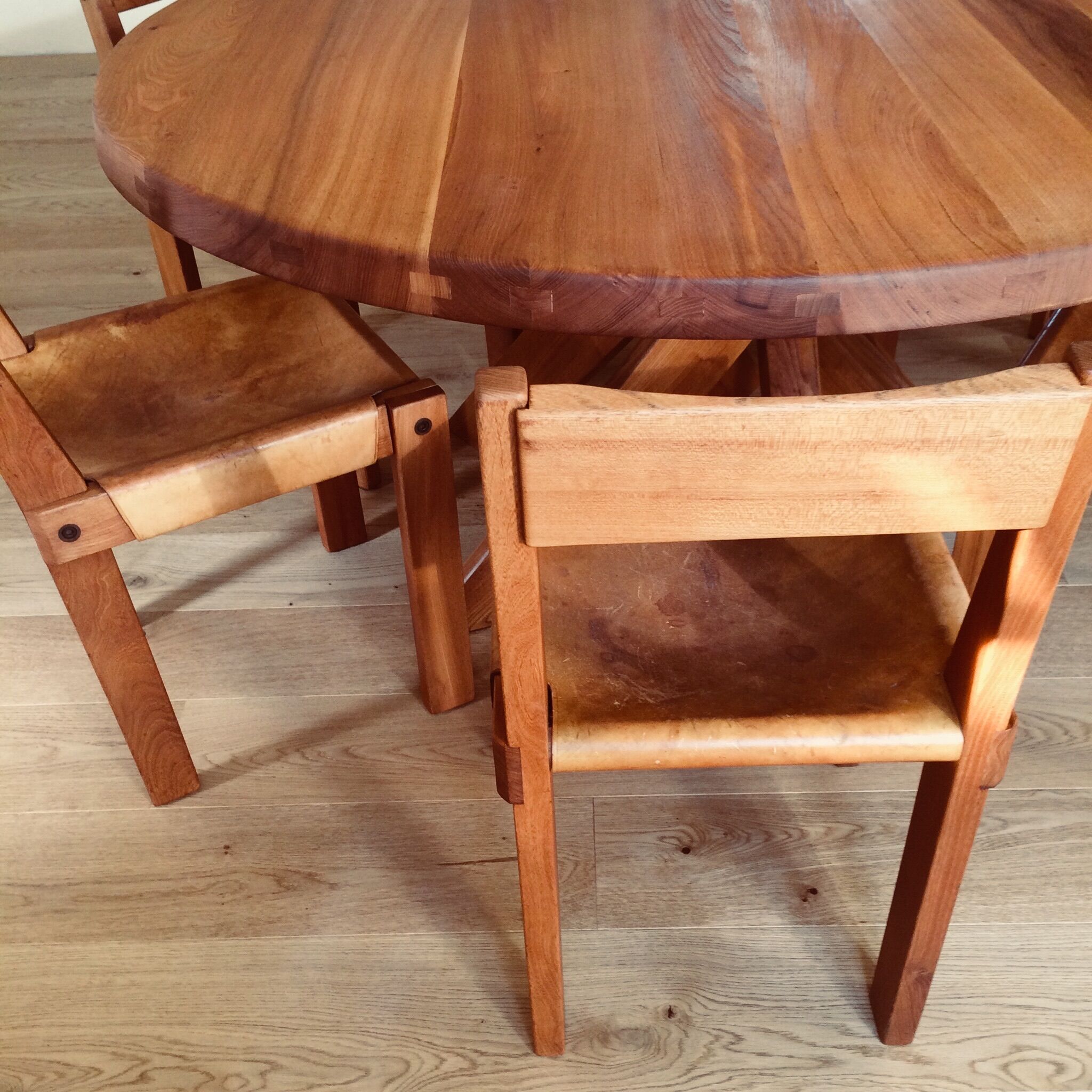 Roundtable T21D Sfax by Pierre Chapo, circa 1960